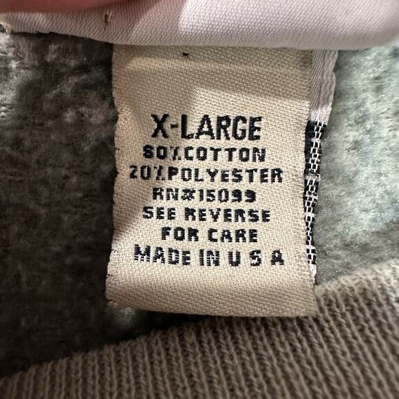 Vintage Fieldmaster sweatshirt Crewneck Nature Wolf Outdoorsmen Size XL - Picture 8 of 11